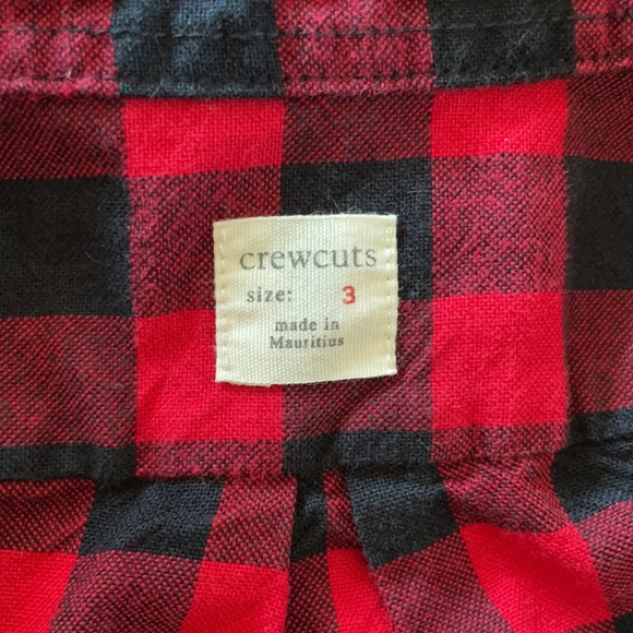 Crewcuts buffalo plaid flannel - Picture 2 of 2